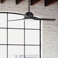 thumbnail image 1 of Hunter 52 inch Outdoor or Indoor Ceiling Fan with LED Light - Black Ceiling Fan with Wall Control, For Patio, Garage, or Porch, Quiet, Standard Mount, 3 Blades - Gallegos 51585, Matte Black, 1 of 17