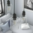 thumbnail image 1 of Hunter - Lochemeade 1-light Noble Bronze, Mini Pendant Light, Dimmable, Modern Style, Cylinder Shaped, for Bedrooms, Dining, Living Rooms - 19202, 1 of 8