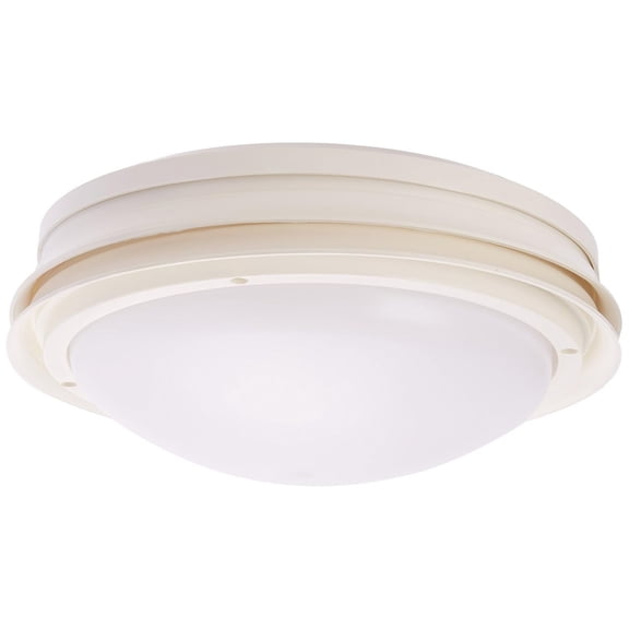 Hunter Fans Marine II 10" Energy Efficient White Outdoor Low Profile Globe