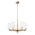 thumbnail image 1 of Hunter Fans 26" Nolita Ceiling Light Alturas Gold Finish - 6 Bulb Chandelier for Glamorous Indoor Spaces, 1 of 9