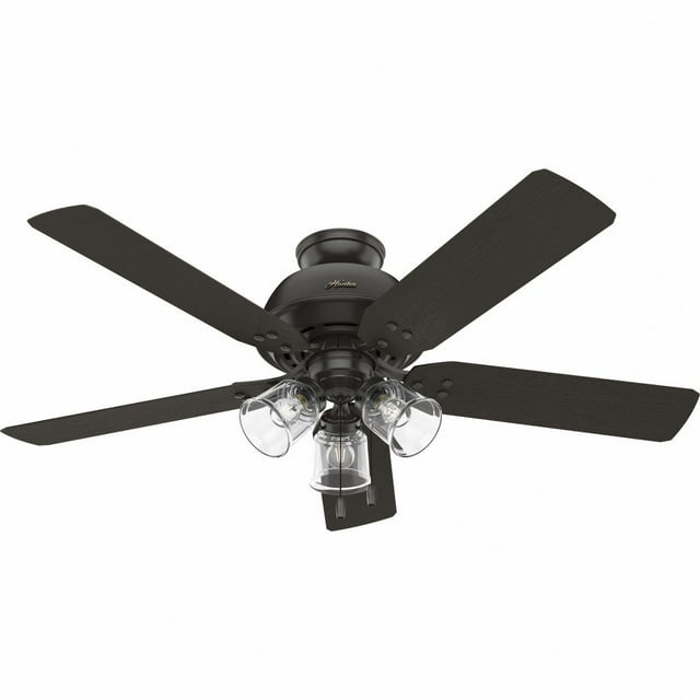 Hunter Fans River Ridge 52 Inch 5 Blade Ceiling Fan with Light Kit
