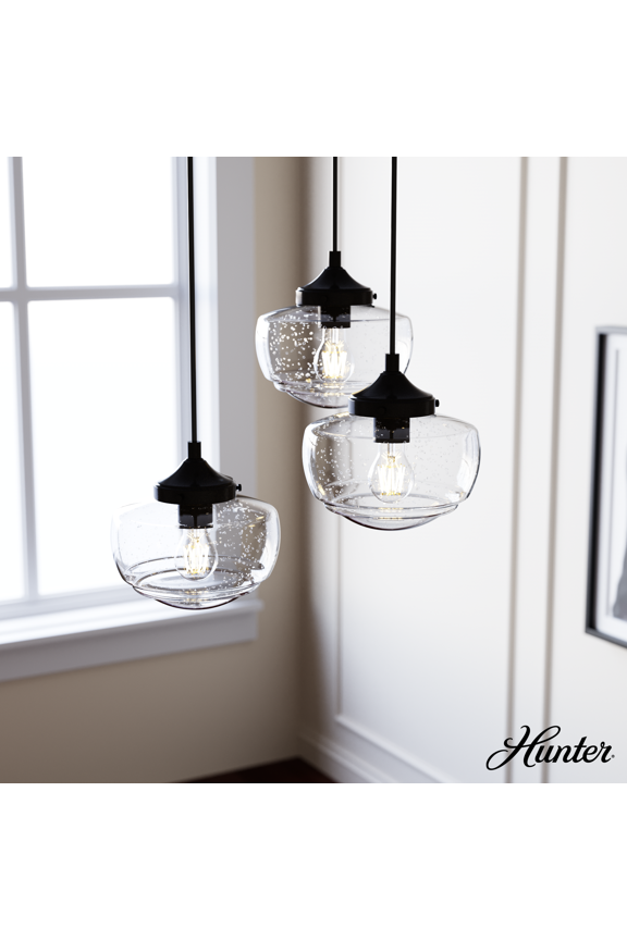 - Saddle Creek 3-light Noble Bronze, Medium Size Cluster Light, Dimmable, Schoolhouse Style, Round Shaped, for Bedrooms, Kitchens, Dining, Living Rooms - 19503