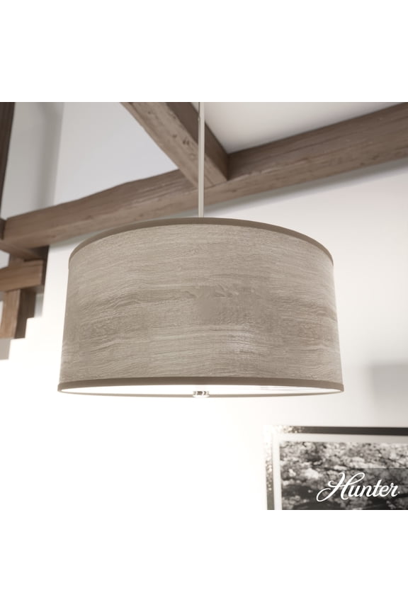 - Solhaven 3-light Light Grey Oak, Medium Size Pendant Light, Dimmable, Modern Style, Drum Shaped, for Bedrooms, Dining, Living Rooms - 19379