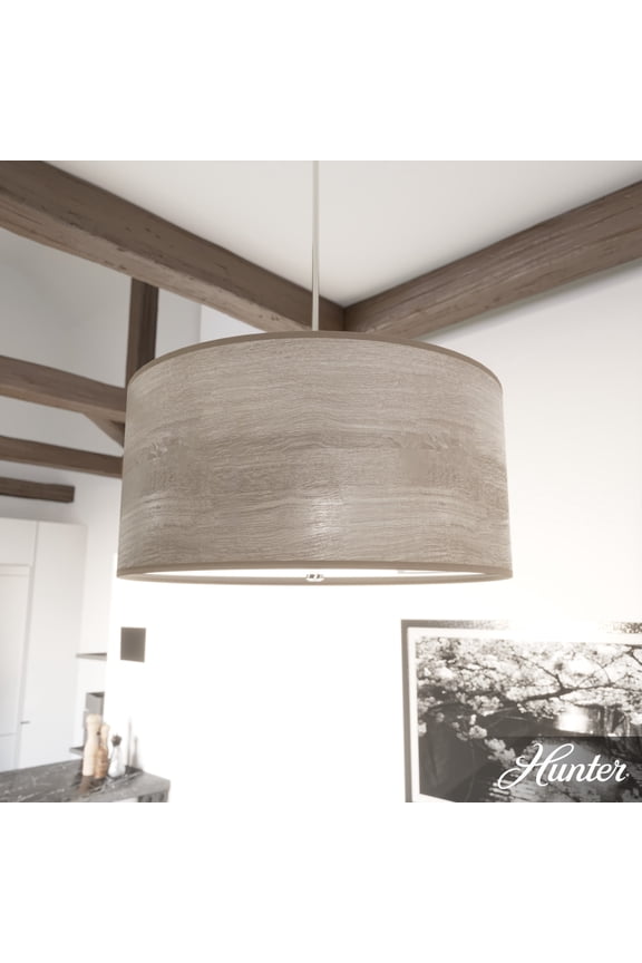 - Solhaven 4-light Light Grey Oak, Large Pendant Light, Dimmable, Modern Style, Drum Shaped, for Bedrooms, Dining, Living Rooms - 19382