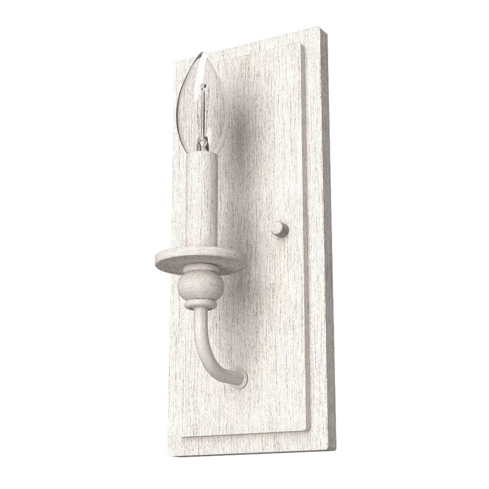 Southcrest Casual Elegance 24" Dimmable White Wall Sconce