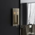thumbnail image 1 of Hunter - Sunjai 1-light Alturas Gold, Small Sconce Light, Dimmable, Formal Style, for Bedrooms, Dining, Living Rooms - 19527, 1 of 7
