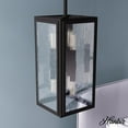 thumbnail image 1 of Hunter - Felippe 6-light Natural Black Iron, Mini Pendant Light, Dimmable, Casual Style, Rectangle Shaped, for Bedrooms, Dining, Living Rooms - 19261, 1 of 9