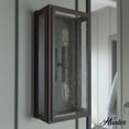 thumbnail image 1 of Hunter - Felippe 2-light Onyx Bengal, Small Sconce Light, Dimmable, Casual Style, for Bedrooms, Dining, Living Rooms - 19977, 1 of 8