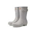 thumbnail image 1 of Hunter Footwear Women's Original Short Back Adjustable Rain Boots, Patter Grey, 6, 1 of 1