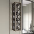thumbnail image 1 of Hunter - Gablecrest 2-light French Oak, Large Sconce Light, Dimmable, Transitional Style, for Bedrooms, Dining, Living Rooms - 19946, 1 of 7