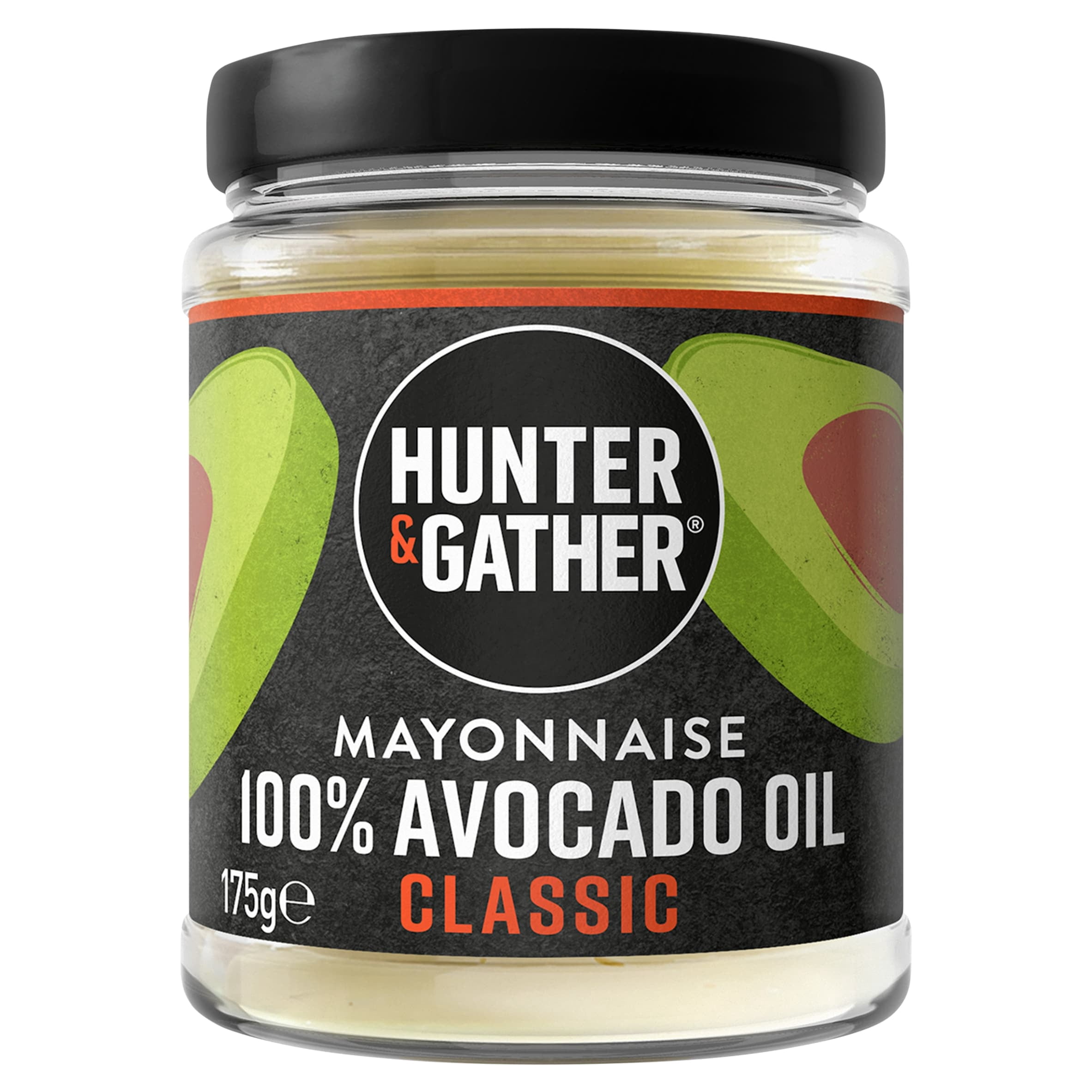 Hunter & Gather Avocado Oil Mayonnaise Classic 175g, Imported from Britain