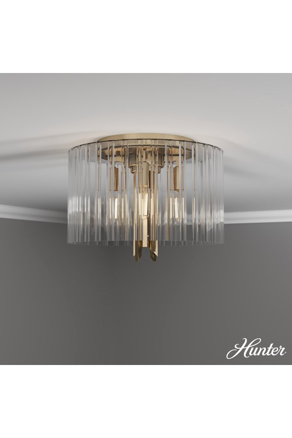 - Gatz 4-light Alturas Gold, Medium Size Flush Mount Light, Dimmable, Modern Style, Round Shaped, for Bedrooms, Dining, Living Rooms - 19690