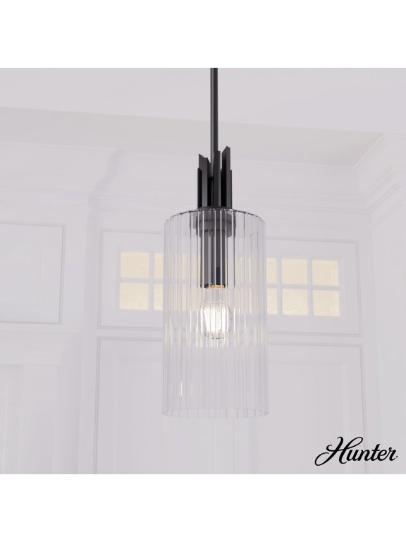 - Gatz 1-light Matte Black, Mini Pendant Light, Dimmable, Modern Style, Cylinder Shaped, for Bedrooms, Dining, Living Rooms - 45224