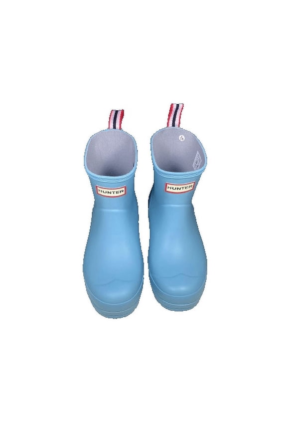 Girl's Original Play Short Rain Boots, Waterproof, Ankle-Height, Rubber Sole, Pull-On Design