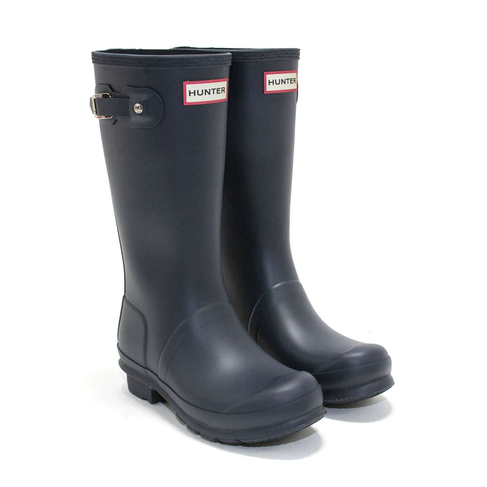 Hunter Girls Original Rain Boot, Navy,1 M US