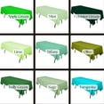 thumbnail image 1 of Hunter Green 60"x108" Rectangular Polyester Tablecloth – Wedding, Holiday & Event Décor | Valentina Textile Inc, 1 of 1