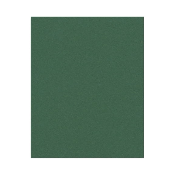 Hunter Green Acid Free 11x14 Backing Board - Uncut Photo Mat Board - 1 Sheet