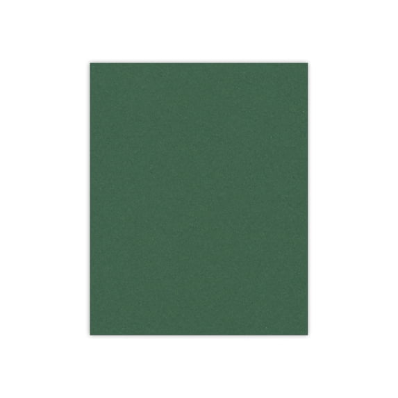 Hunter Green Acid Free 5x7 Backing Board - Uncut Photo Mat Board - 1 Sheet