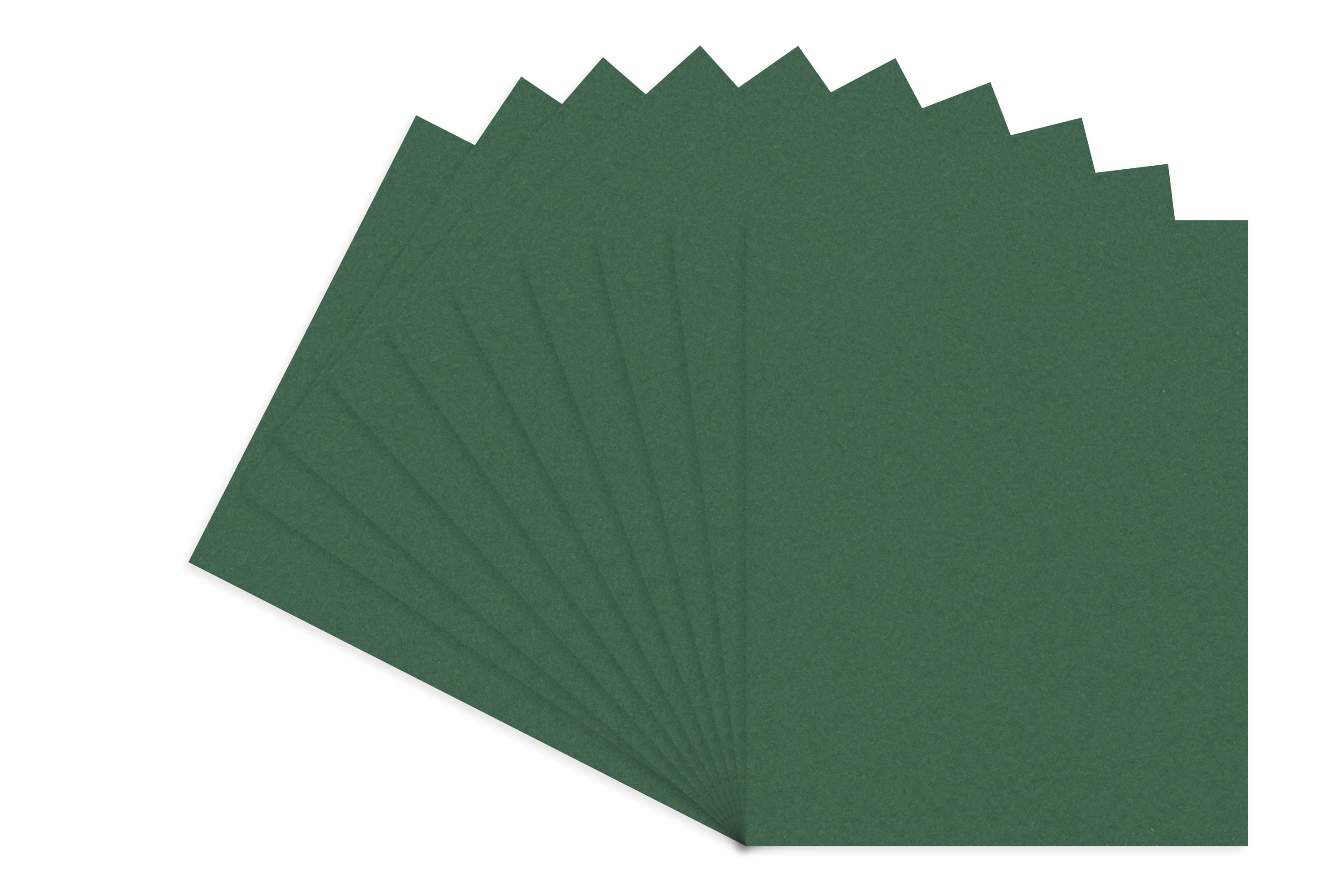 Hunter Green Acid Free 5x7 Backing Board - Uncut Photo Mat Board - 50 ...