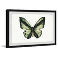 thumbnail image 1 of Hunter Green Butterfly Framed Painting Print, 1 of 6