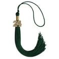 thumbnail image 1 of Endea Graduation Hunter Green Graduation Tassel with Gold Date Drop, 1 of 11