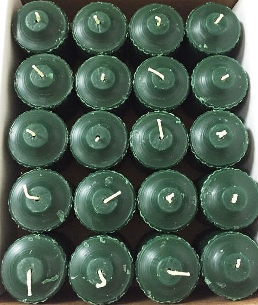 Hunter Green Pine Scented Votive Candles (Set of 20)