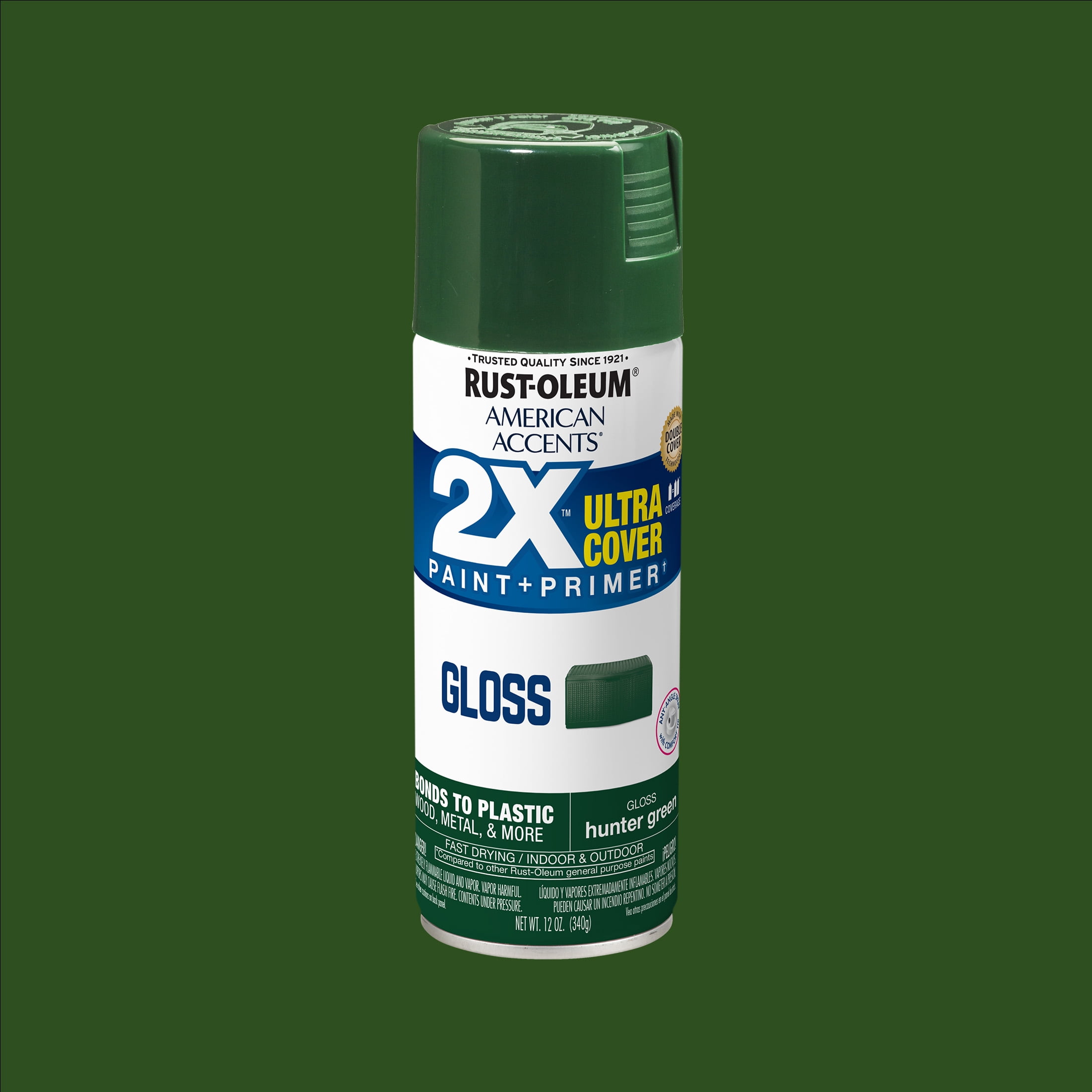 Seaweed, Rust-Oleum American Accents 2X Ultra Cover Satin Spray