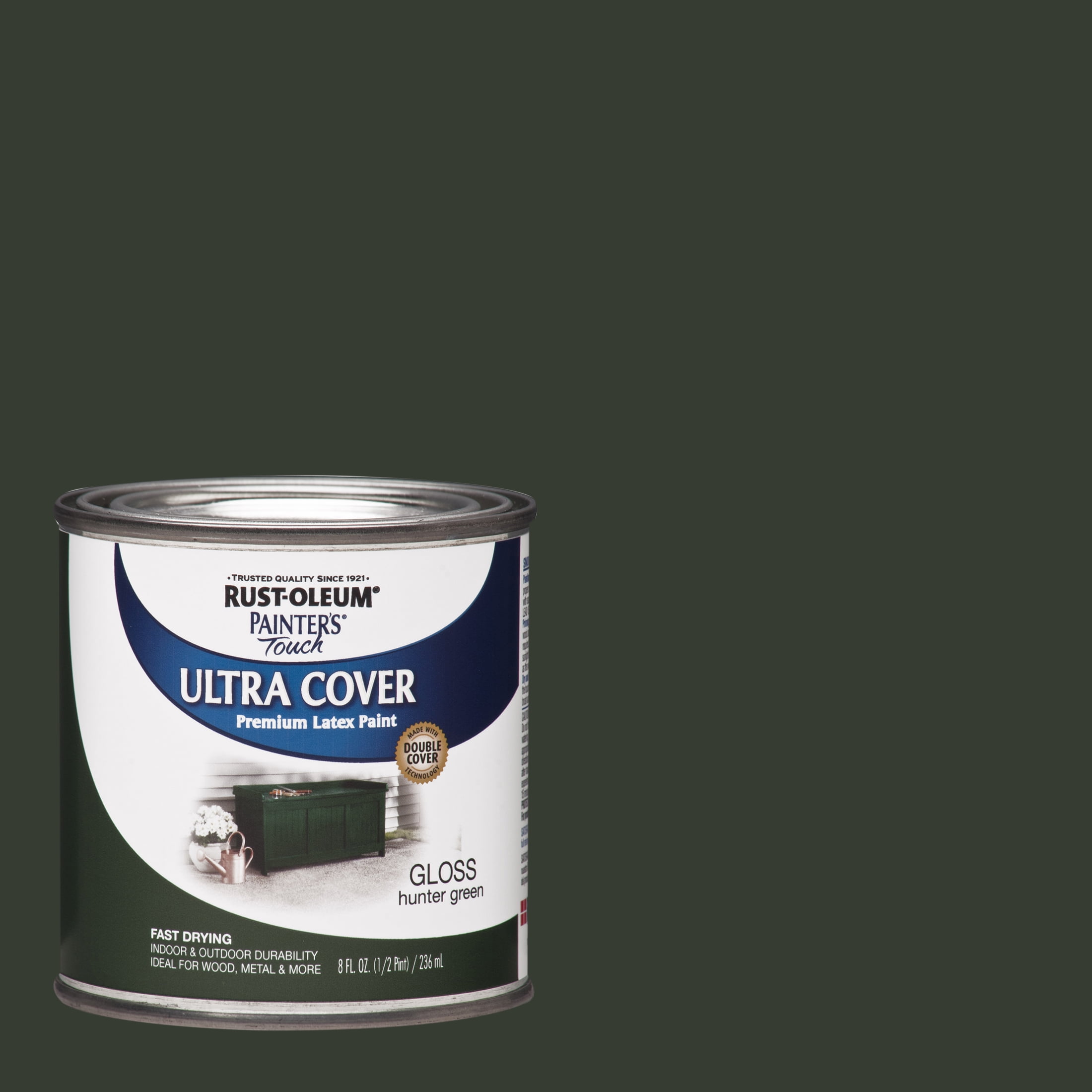 Hunter Green, Rust-Oleum Painter's Touch Ultra Cover Gloss, Half Pint ...