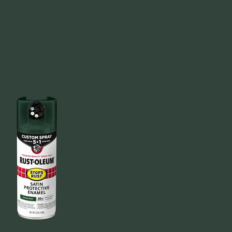 12 oz. Satin Green Apple General Purpose Spray Paint