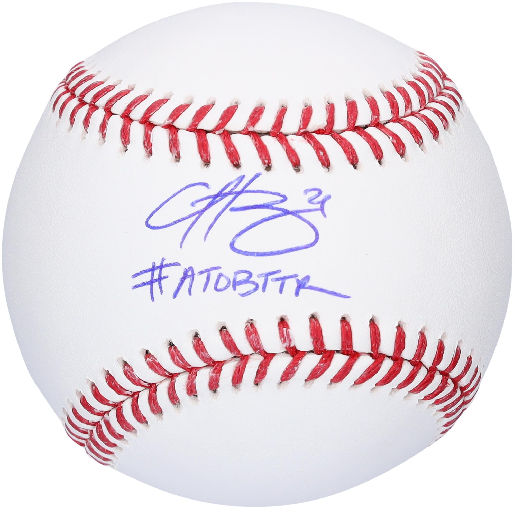 Hunter Greene Cincinnati Reds Autographed Baseball with "#ATOBTTR" Inscription - Fanatics Authentic Certified