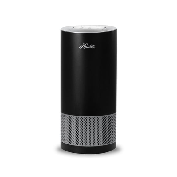 Hunter HP450UV Round True HEPA Air Purifiers, Black