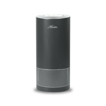 Hunter HP450UV Round True HEPA Air Purifiers, Graphite