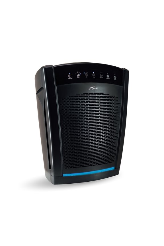 HP850UV Large Multi-Room Air Purifier with UVC Germicidal Light, Black