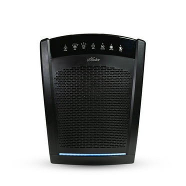Hunter HP850UV Large Multi-Room Air Purifier with UVC Germicidal Light, Black
