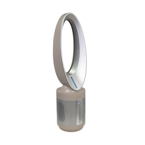 Hunter HPF520 ExtremeAir Tower Bladeless 9 Speed Air Purifier, Taupe