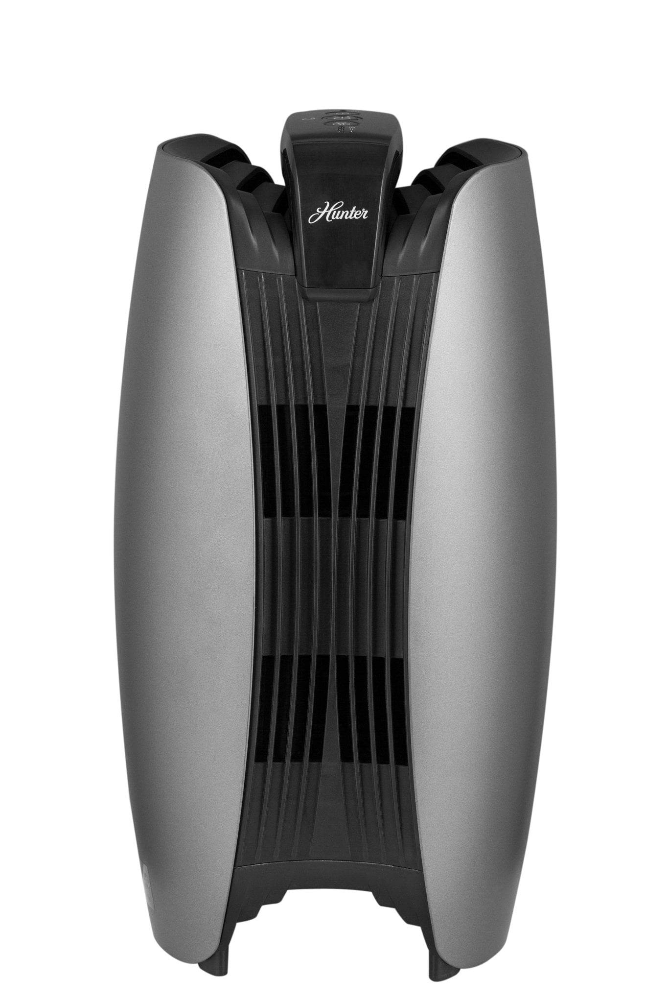 Hunter HT1715 HEPA+ Air Purifier with Viro-Silver Technology - Titanium/Black