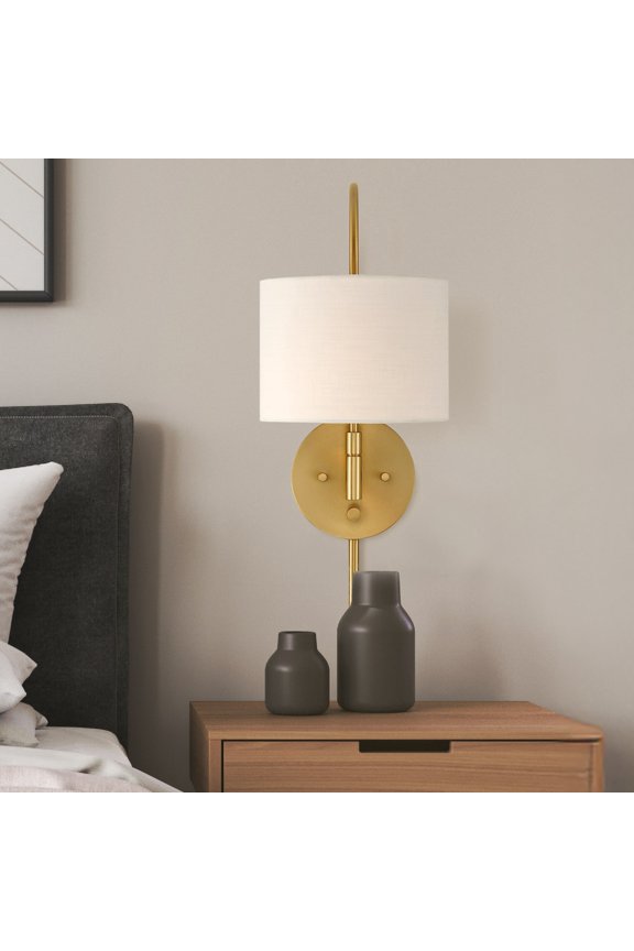 - Horizon 1-light Alturas Gold, Medium Size Sconce Light, Dimmable, Modern Style, Sconce Shaped, for Bedrooms, Dining, Living Rooms - 48177