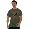 thumbnail image 1 of Hunter Hungry Must Hunt Crosshairs Plus Size Crewneck Graphic Tee Shirt Brisco Brands 3X, 1 of 5