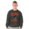 thumbnail image 1 of Hunter Hungry Must Hunt Crosshairs Sweatshirt for Men or Women Brisco Brands M, 1 of 6