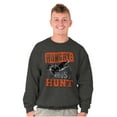 thumbnail image 1 of Hunter Hungry Must Hunt Crosshairs Sweatshirt for Men or Women Brisco Brands S, 1 of 6
