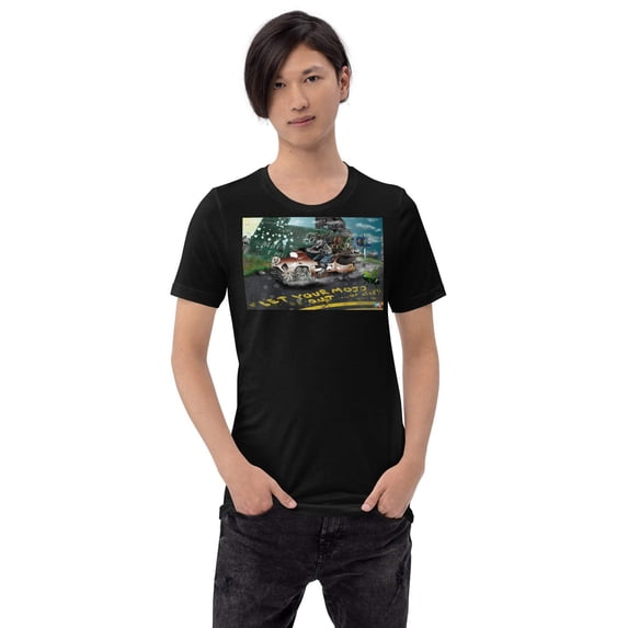 Hunter Hunted Mojo Unisex t-shirt