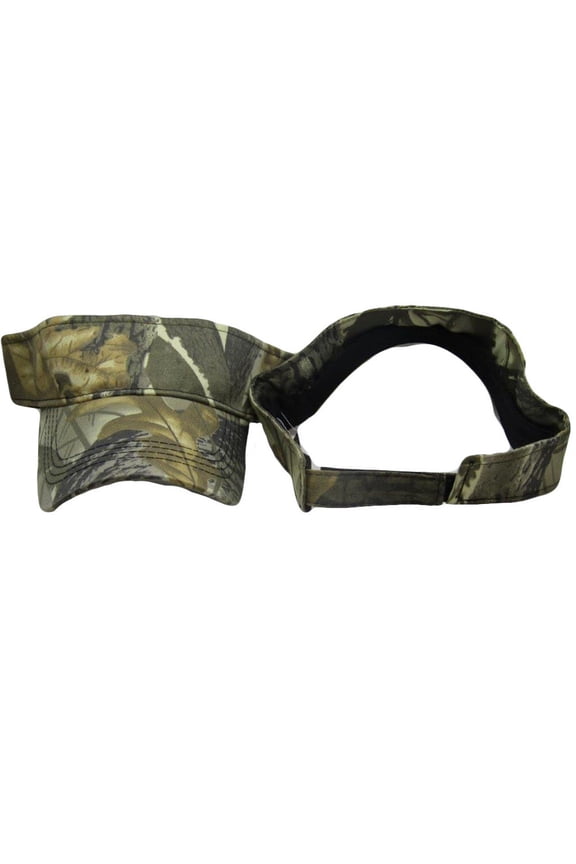 Hunter Hunting Camouflage Camo Forest Adjustable Visor hat