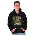 thumbnail image 1 of Hunter Husband Close to Nature Funny Men's Big & Tall Graphic Hoodie Brisco Brands 2X, 1 of 5