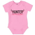 thumbnail image 1 of Hunter In Training Learning Hunting Bodysuit Jumper Girls Infant Baby Brisco Brands 6M, 1 of 7