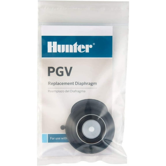 Hunter Industries RTL1201332100 Hunter PGV Diaphragm Irrigation Valve Replacement, Black - 2 Pack