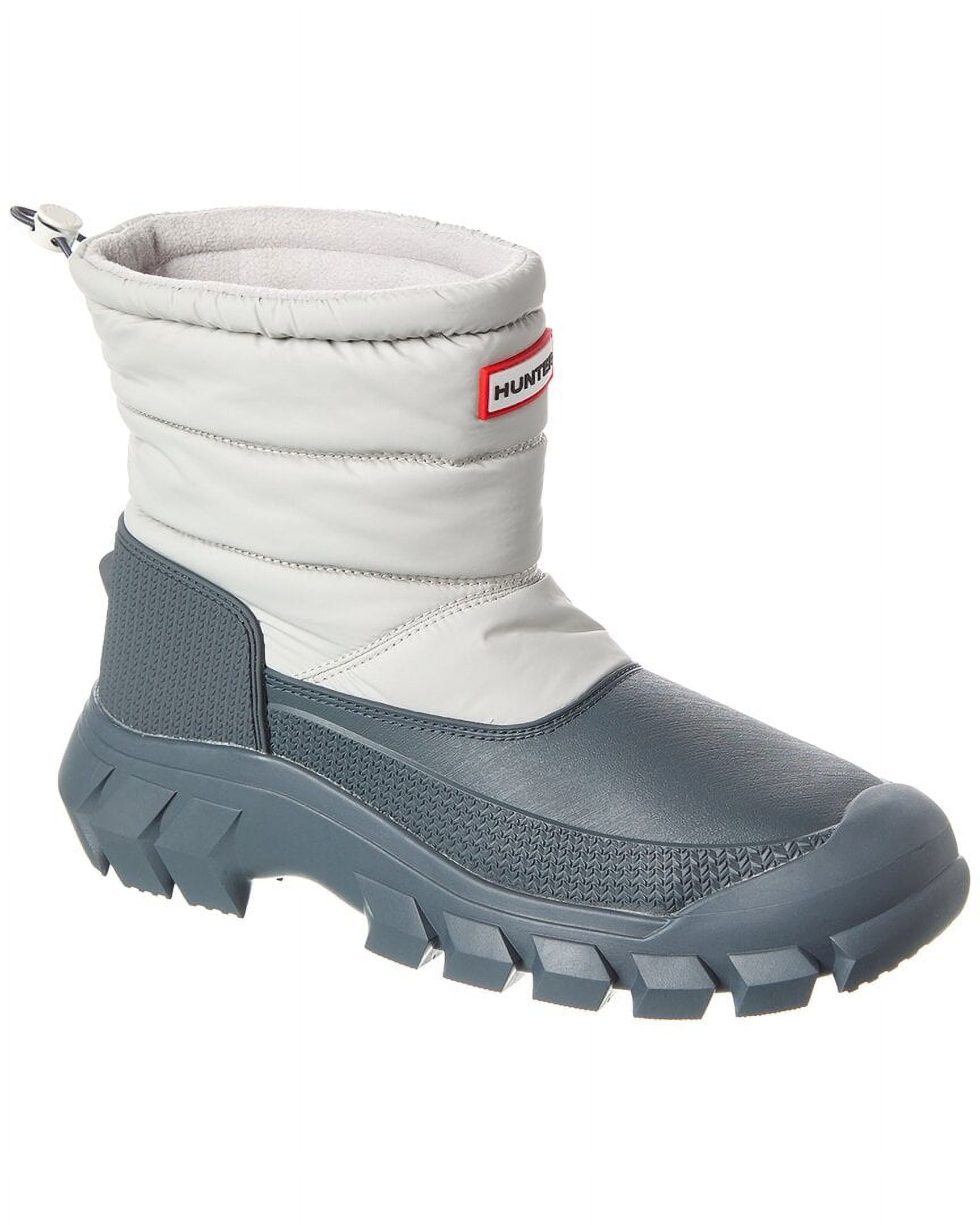 Hunter - Brandclub - Hunter Intrepid Short Snow Boot, 11, Grey