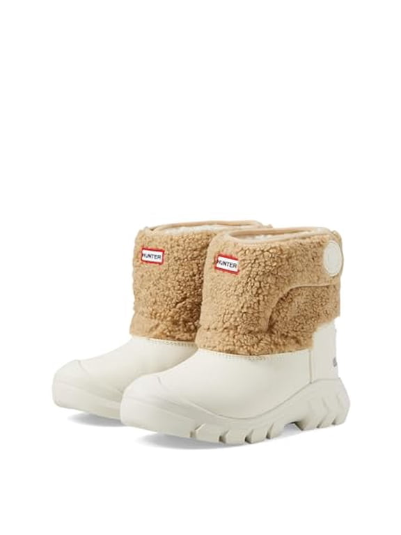 Intrepid Strap Boucle Snow Boot (Little Kid/Big Kid), Tan/White Willow, 4 Big Kid