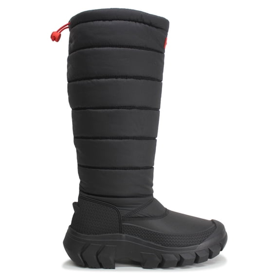 Hunter Intrepid Tall Snow Synthetic Textile Women's Boots (Black, 4 UK - 37 EU - 6 US)