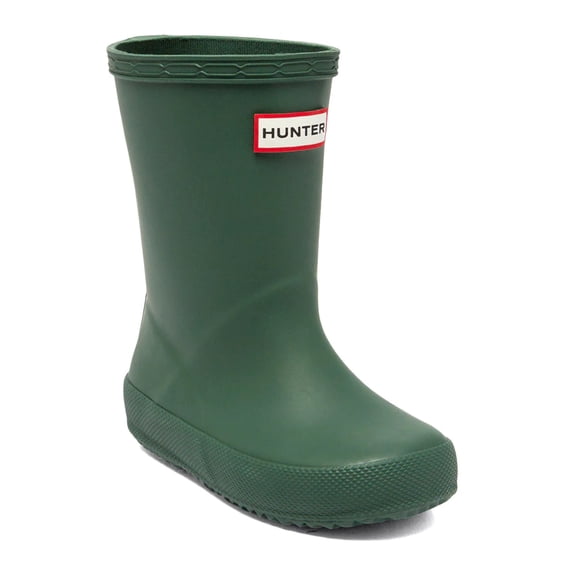 Hunter Kids First Classic Infant Boot In Green Size 8G/7B