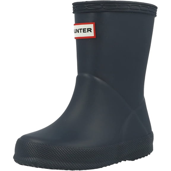 Hunter Kids First Classic Infant Boot In Navy Size 11G/10B